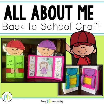 All About Me Bag - Back to School Activity